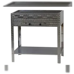 Holzkohlegrill, mittel, B: 810 x T: 530 x H: 830 mm