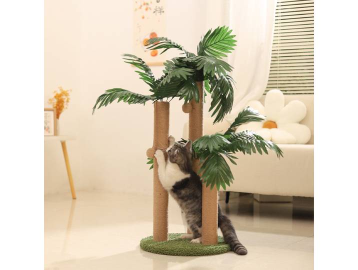 Poste à gratter en Sisal Durable pour chat, tour d'escalade verticale, Stable, Anti-perte, jeu interactif, meubles pour animaux de compagnie