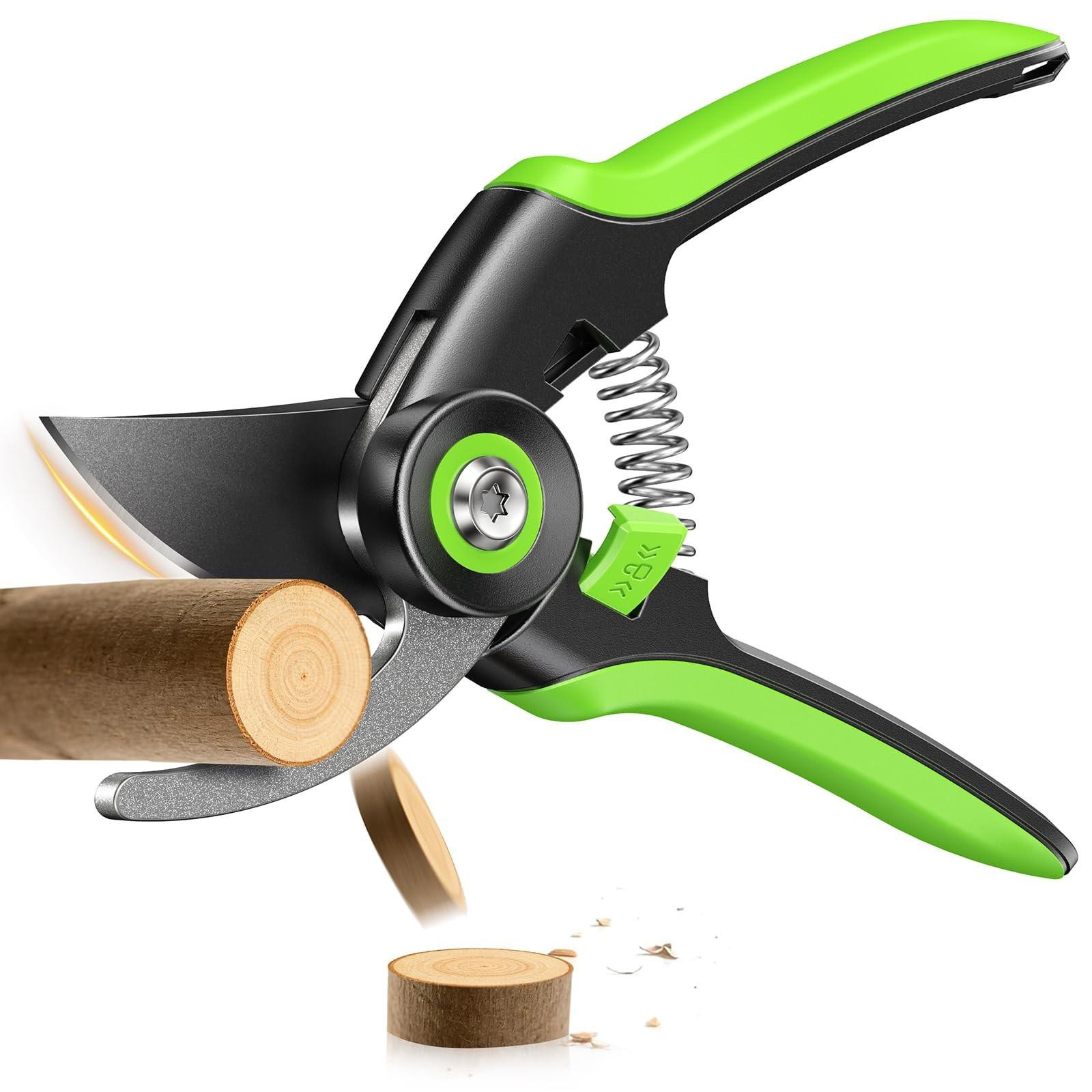 Tuinschaar met bypass-mechanisme en ergonomische handgreep van SK5-staal