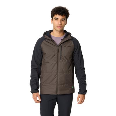 Outdoorjacke VAUDE "MEN'S ELOPE HYBRID JACKET II", Herren, Gr. L, braun (deer braun), Obermaterial: 100% Polyester. Futter: 100% Polyester, Jacken Outdoorjacke, für sportliche Aktivitäten und Wandertouren, wasserabweisend