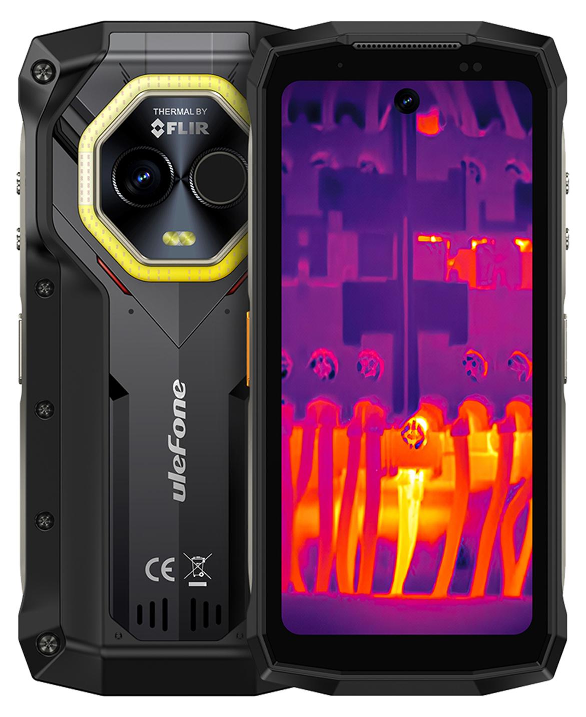 Ulefone Armor Mini 20T Pro, 11,9 cm (4.7"), 8 GB, 256 GB, 50 MP, Android 14, Schwarz