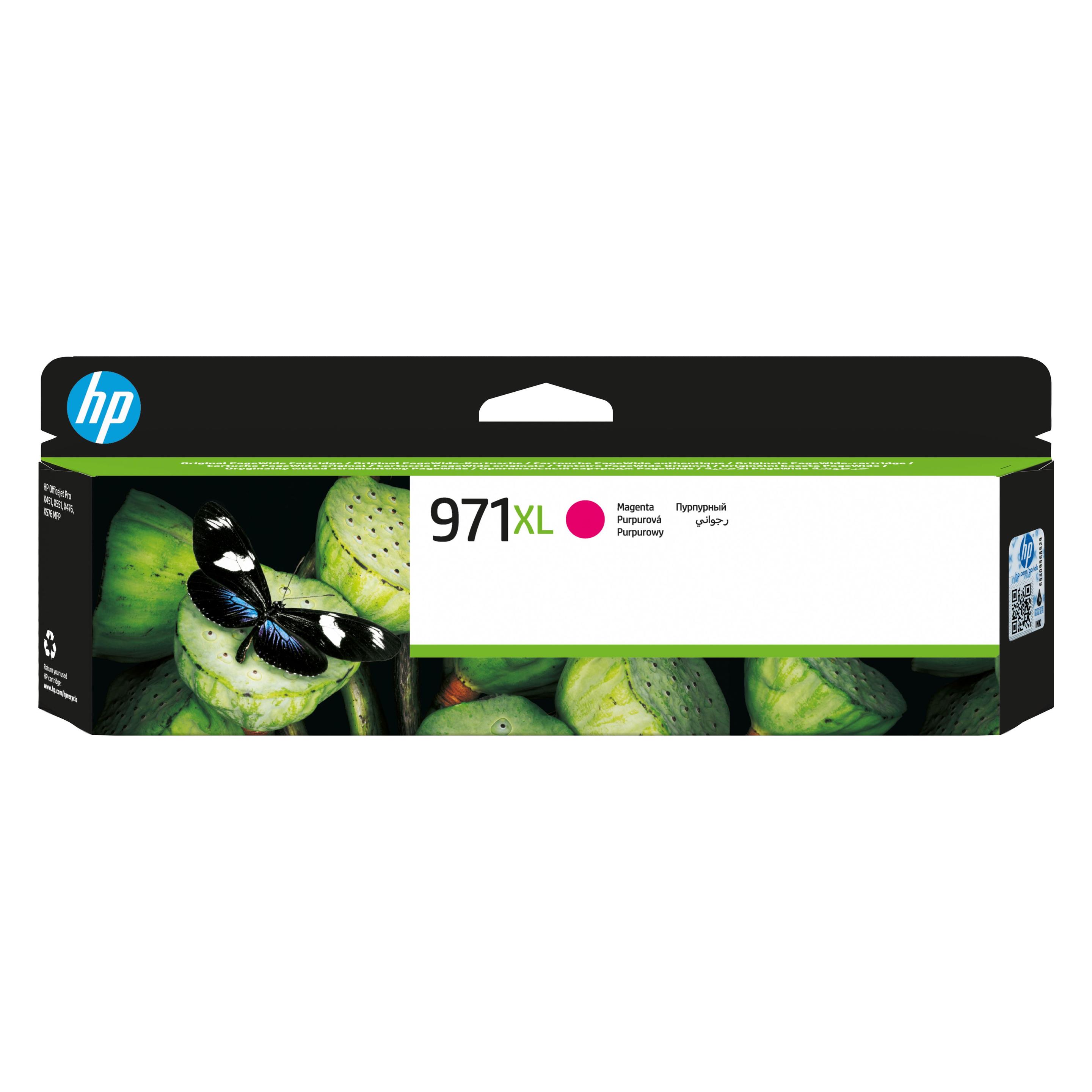 HP 971XL - Inktcartridge / Magenta / Hoge Capaciteit (M) (CN627AE)