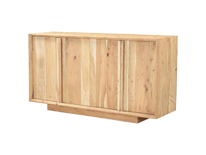 Enfilade massive 140 x 75 x 40cm Marron