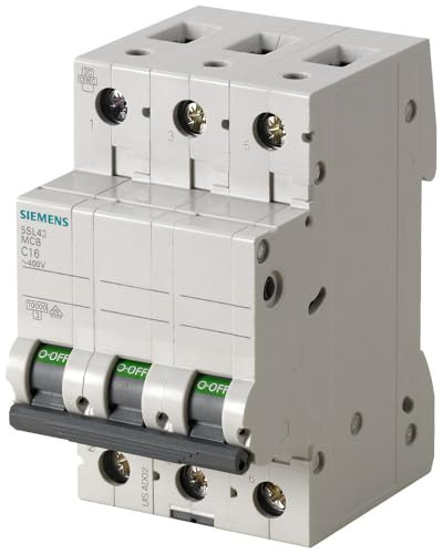 Siemens stroomonderbreker 5SL4320-6, 3-polig, 20A, 400V