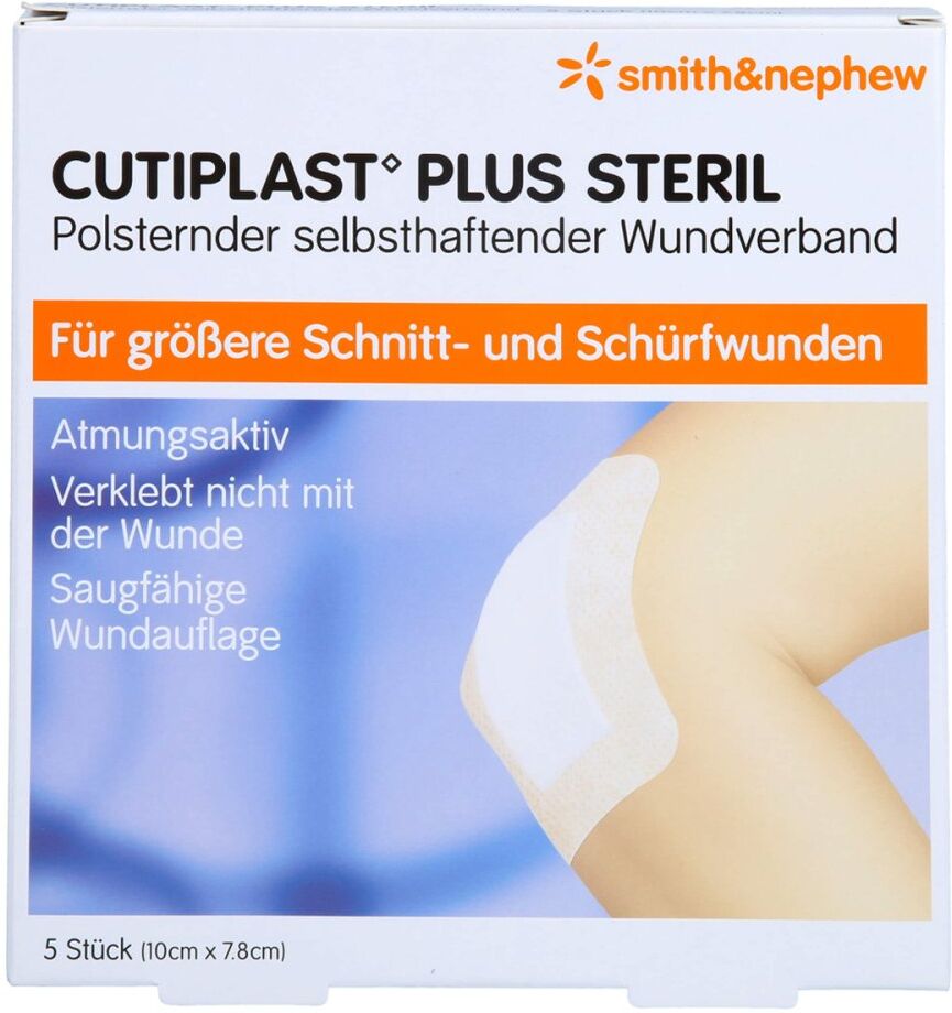 Cutiplast Plus Steril 7,8x10 Cm Verband
