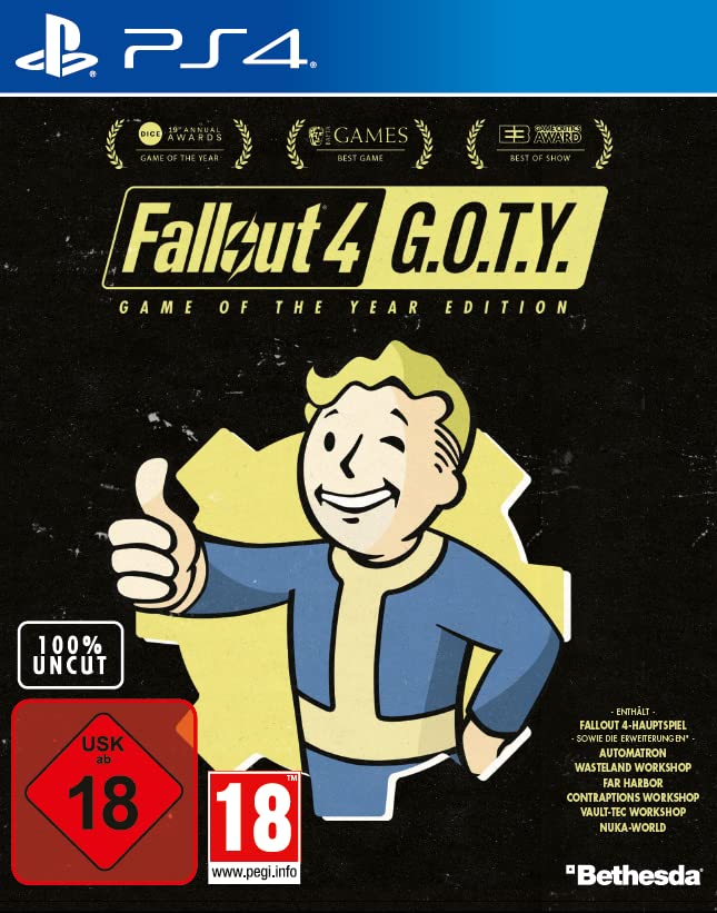 ZeniMax / Bethesda - Fallout 4 GOTY Steelbook Edition [PlayStation 4] - Preis vom 01.10.2026 17:08:56 h