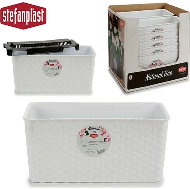 Jardinera Stefanplast Para Piscina Y Playa Blanco Talla Única Unisex