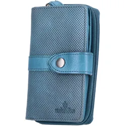 The Skandinavian Brand Damen Leder Geldbörse - Blue