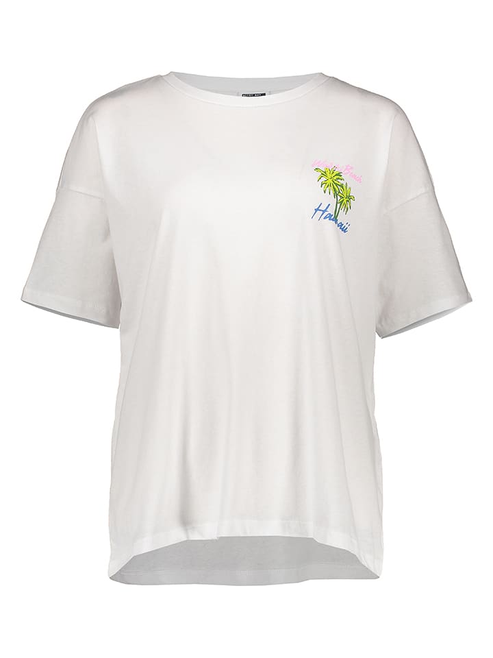 Noisy may Shirt in Weiß - S