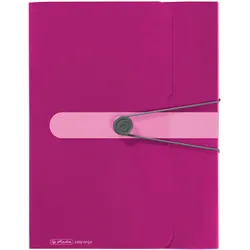 herlitz Heftbox 4 cm DIN A4 pink