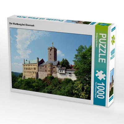 CALVENDO Puzzle Die Wartburg bei Eisenach | 1000 Teile Lege-Größe 64x48cm Foto-Puzzle für glückliche Stunden