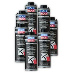 7x Unterbodenschutz Bitumen schwarz LIQUI MOLY 6112 Steinschlagschutz 1 Liter