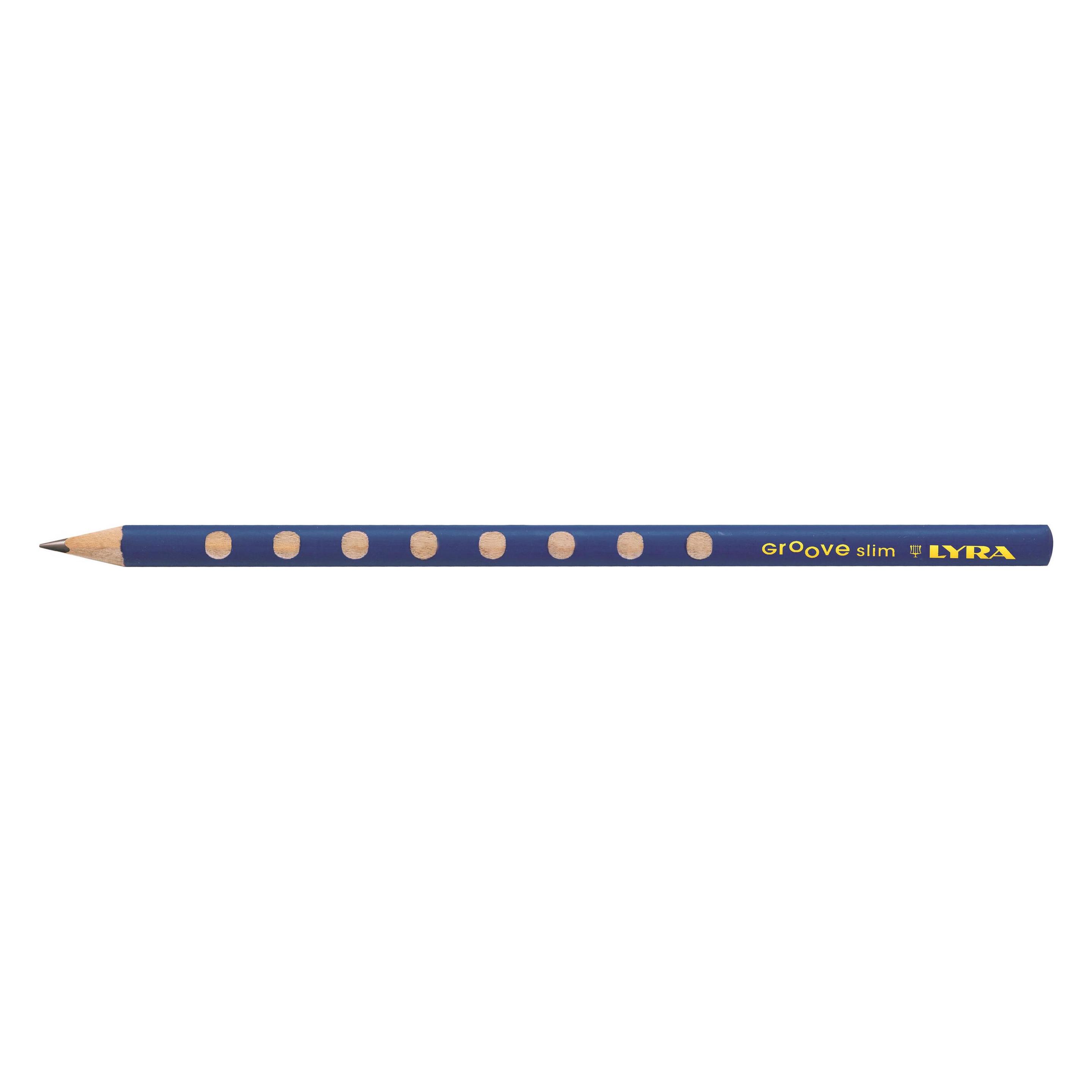 Lyra Bleistift Groove slim HB, Blau (3.30 mm, HB, 12x) (L1760100)