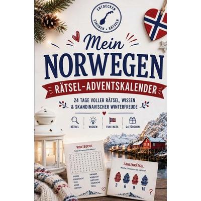 Mein Norwegen Rätsel-Adventskalender, Taschenbuch von Andreas Korkut, Smith Publishing, 978-94-039-5449-3