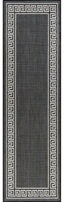 Alise Rugs Exo Coastal Border Indoor/Outdoor Area Rug