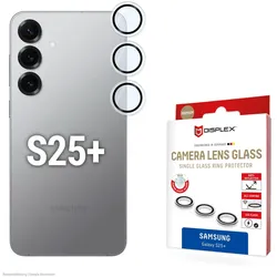 DISPLEX Premium Camera Lens Glass, Samsung Galaxy S25+ Schutzringe