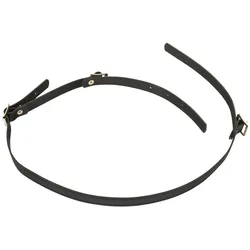 Kölbl Ledergurt Tenorhorn 30 mm 2 Schlaufen - Tragegurt Blasinstr.