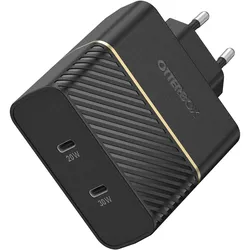 OtterBox 50W Dualport USB-C Schnellladegerät, schwarz