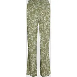 O'NEILL Damen Hose JOHNNY SMOCKED WAIST PANTS, Größe L in Grün Grün