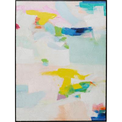 Leinwandbild KARE DESIGN "Leinwandbild Allegro Shades", bunt (farbe bild(er): bunt), B:90cm H:120cm T:4cm, Bilder, Leinwandbild