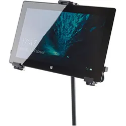 K&M Stativhalter, Tablet Halterung, Schwarz
