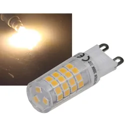 ChiliTec LED Stiftsockel G9, 4W, 330lm 3000k, 240°, 230V, warmweiß