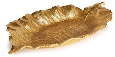 Porch & Petal Alegra Grand Leaf Tray - 30.5 x 15 x 3.5