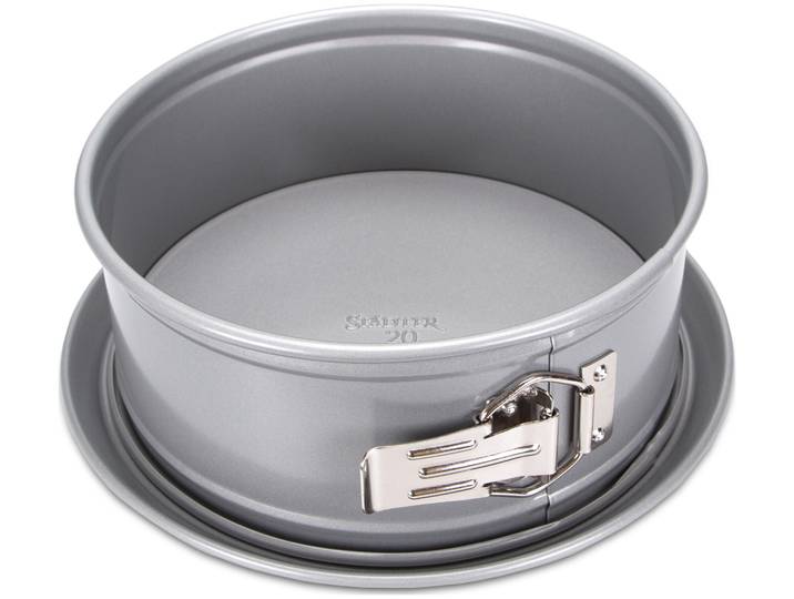 Städter We-Love-Baking Springform ø 20 cm / H 7 cm Silber Flachboden