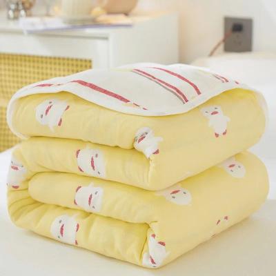 Uplift Picks Breathable Cotton Gauze Summer Quilt Lightweight Comforter 19 180x200 Cm
