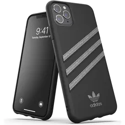 Adidas Mouklded Case PU Woman (Apple iPhone 11 Pro Max), Smartphone Hülle, Schwarz