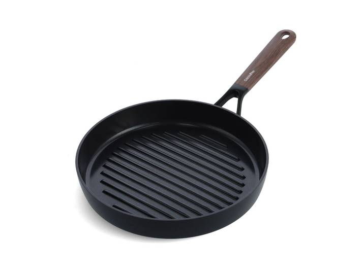 GreenPan Poêle pour griller Eco Smartshape 28 cm Dark wood