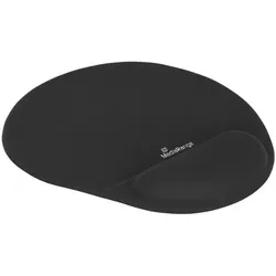 MediaRange Ergonomische Mausunterlage mit Handgelenkauflage »MROS250« schwarz, 22.5x2.1x24.5 cm