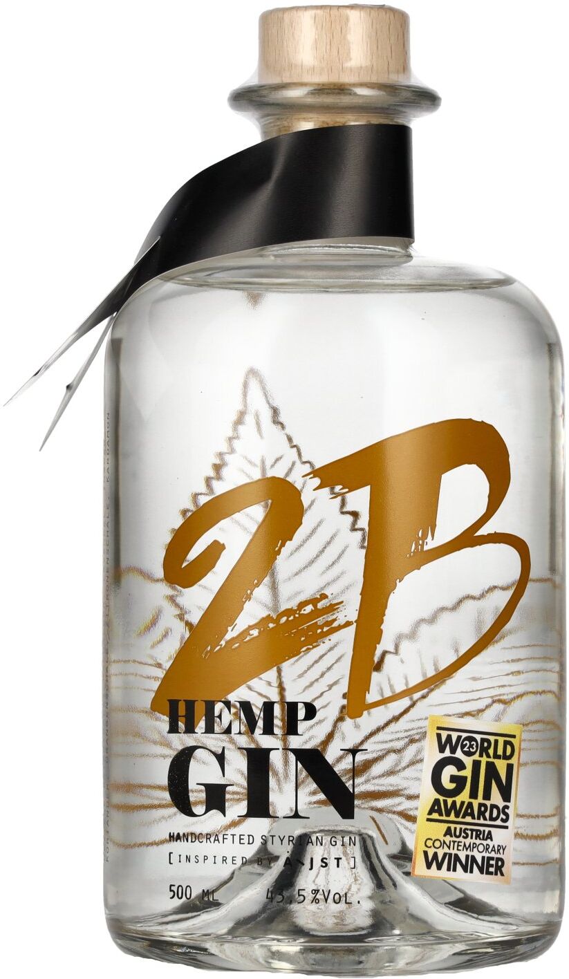 2B Gin 2B Hemp Styrian Gin 43,5% Vol. 0,5l