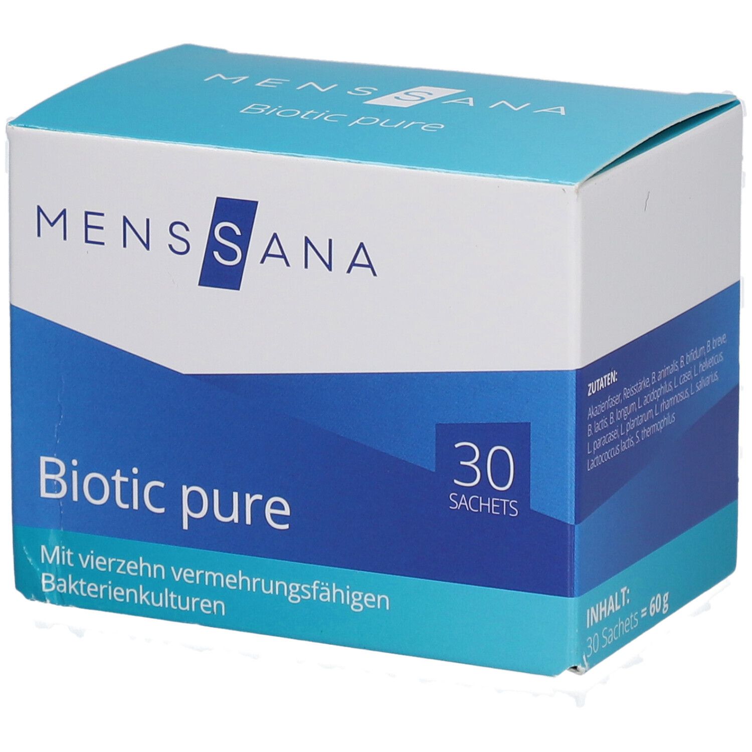 Biotic pure MensSana Pulver 30 St