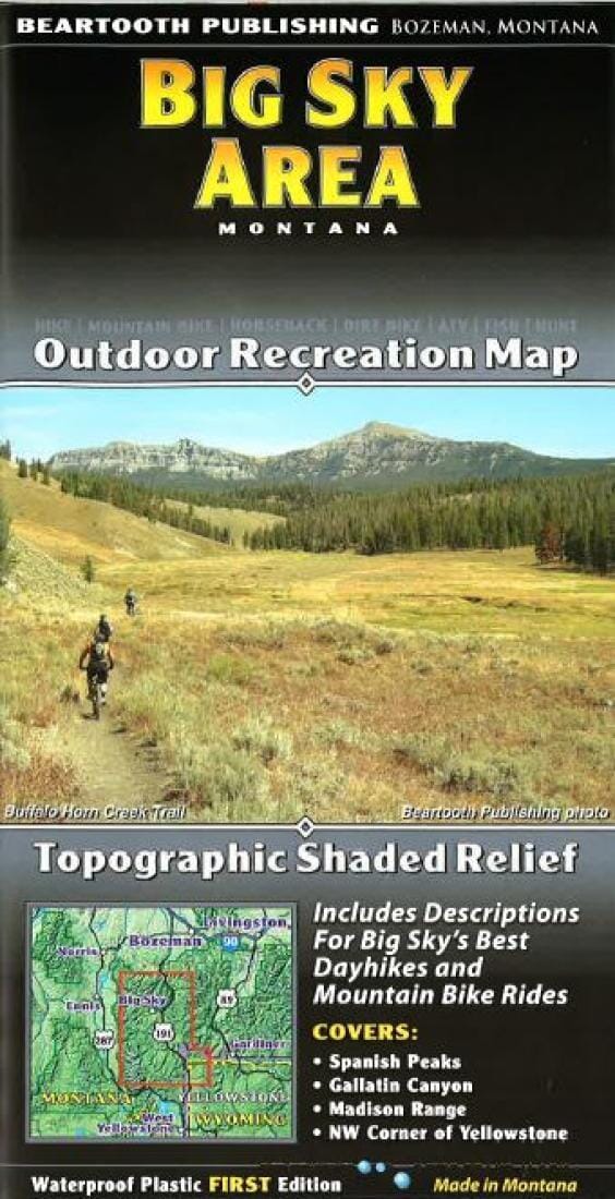 Big Sky Area - Montana   Beartooth Publishing
