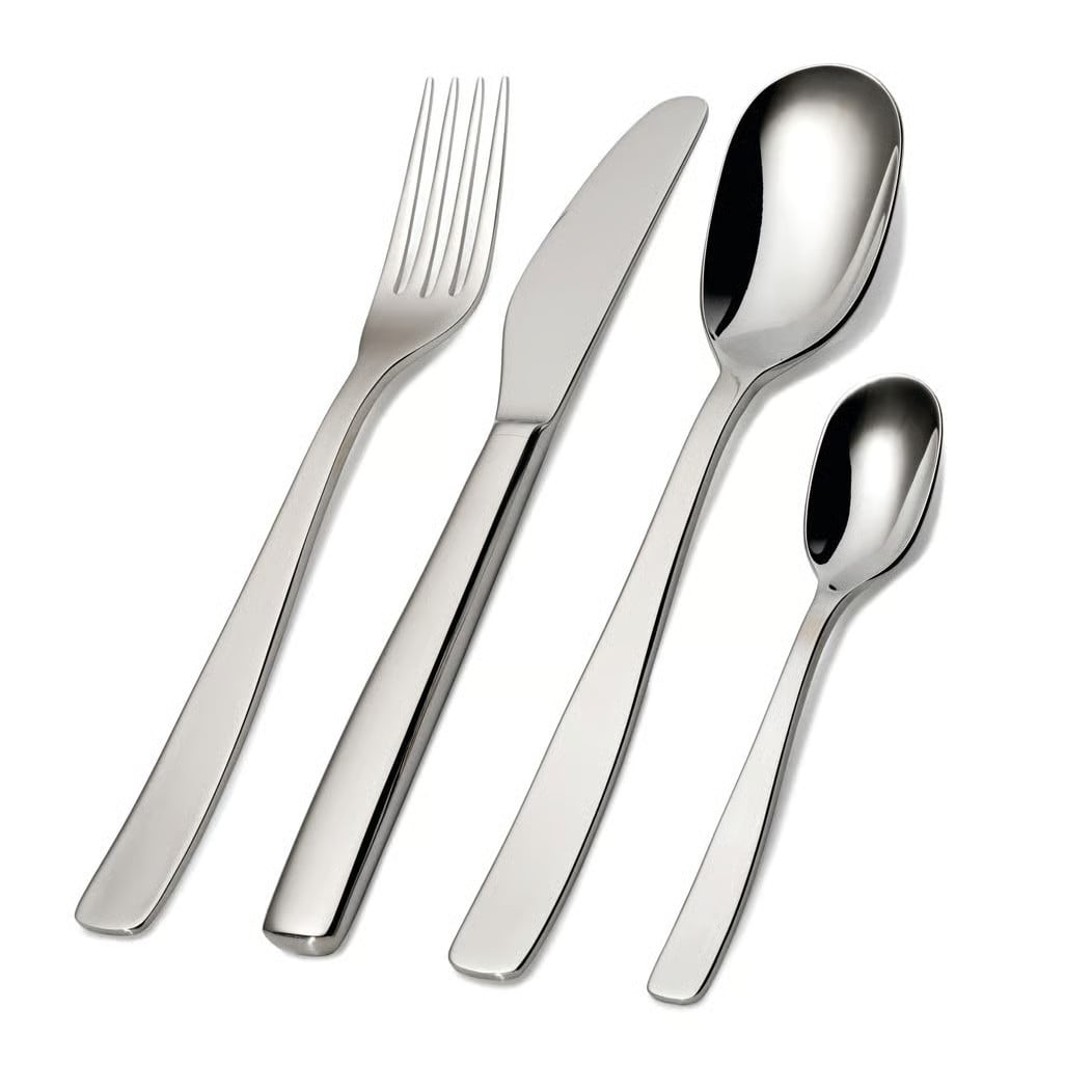 Alessi KnifeForkSpoon bestekset 24-delig van roestvrij staal