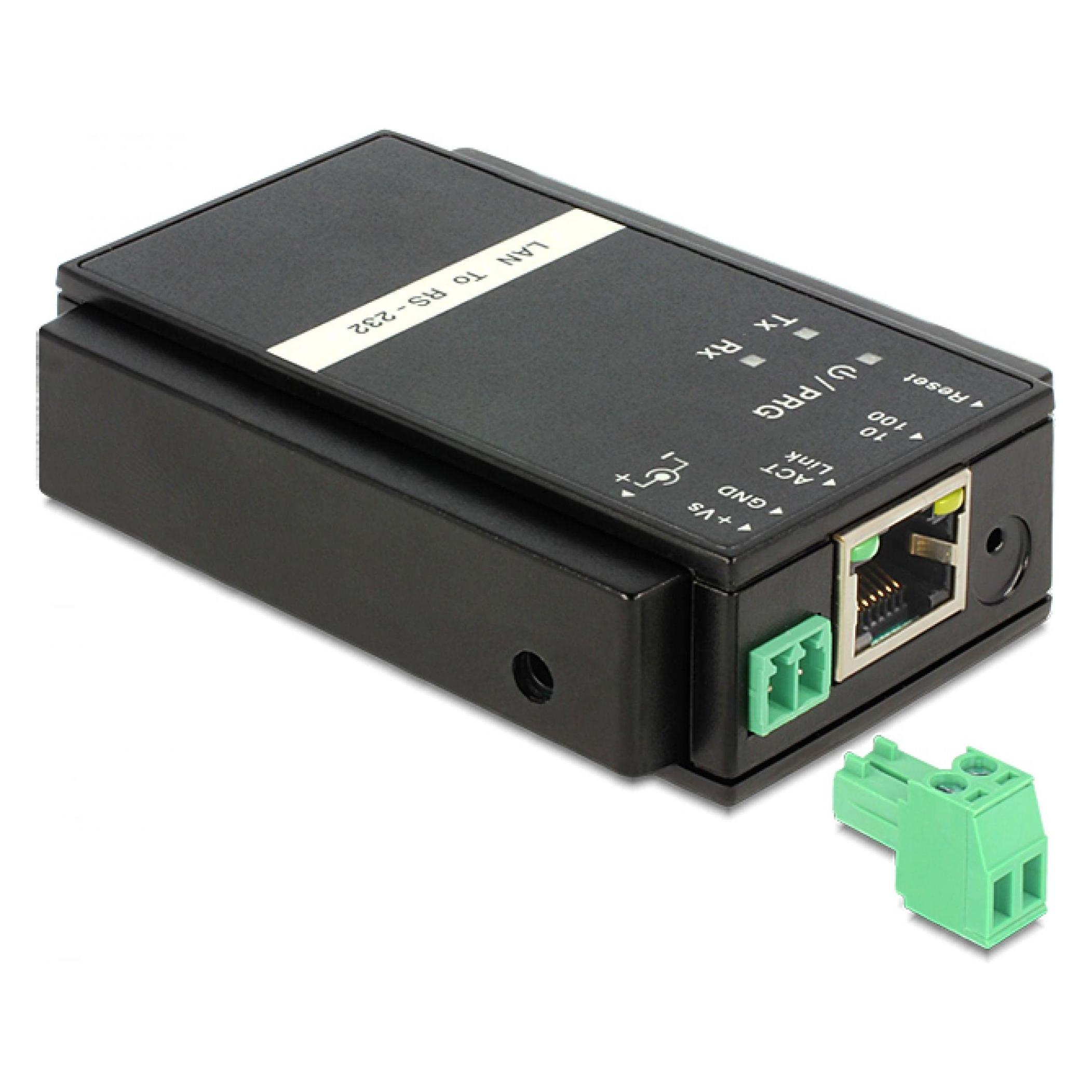 Delock RJ-45 LAN zu DB9 Seriel RS-232 (62504)