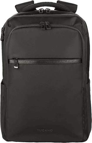 Mochila para portátil - Tucano Martem, Para Portátil de 15.6" o MacBook Pro 16", Ergonómica, Tirantes Acolchados y Ajustables, Negro