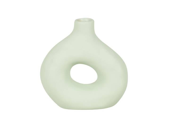 Vase aus wassergrünem Dolomit, H14cm