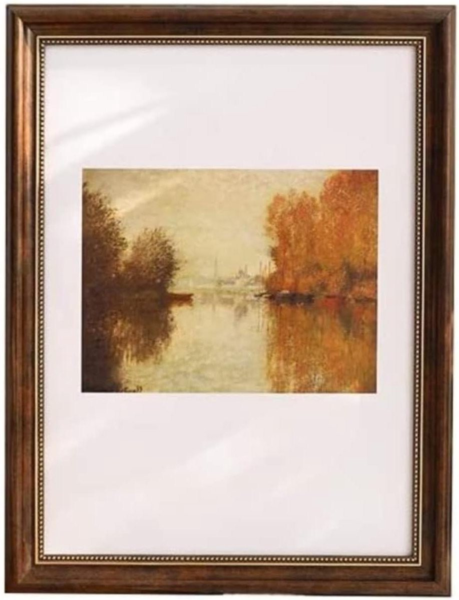 Modern decoratief fotolijst van hars voor aan de muur, 18 inch