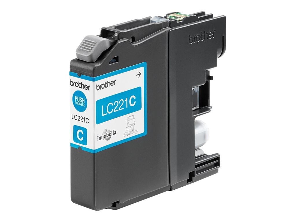 Brother LC221C original Druckerpatrone Cyan 260 Seiten