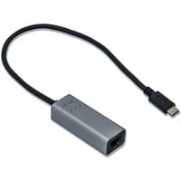 USB-C Metal Gigabit Ethernet Adapter, USB-Adapter grau