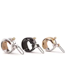 KNOG Oi Luxe Klingel Small | 22.2 mm silber
