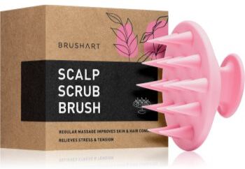 BrushArt Home Salon Scalp scrub brush acessório para massagem para cabelo 1 un.. Home Salon Scalp scrub brush