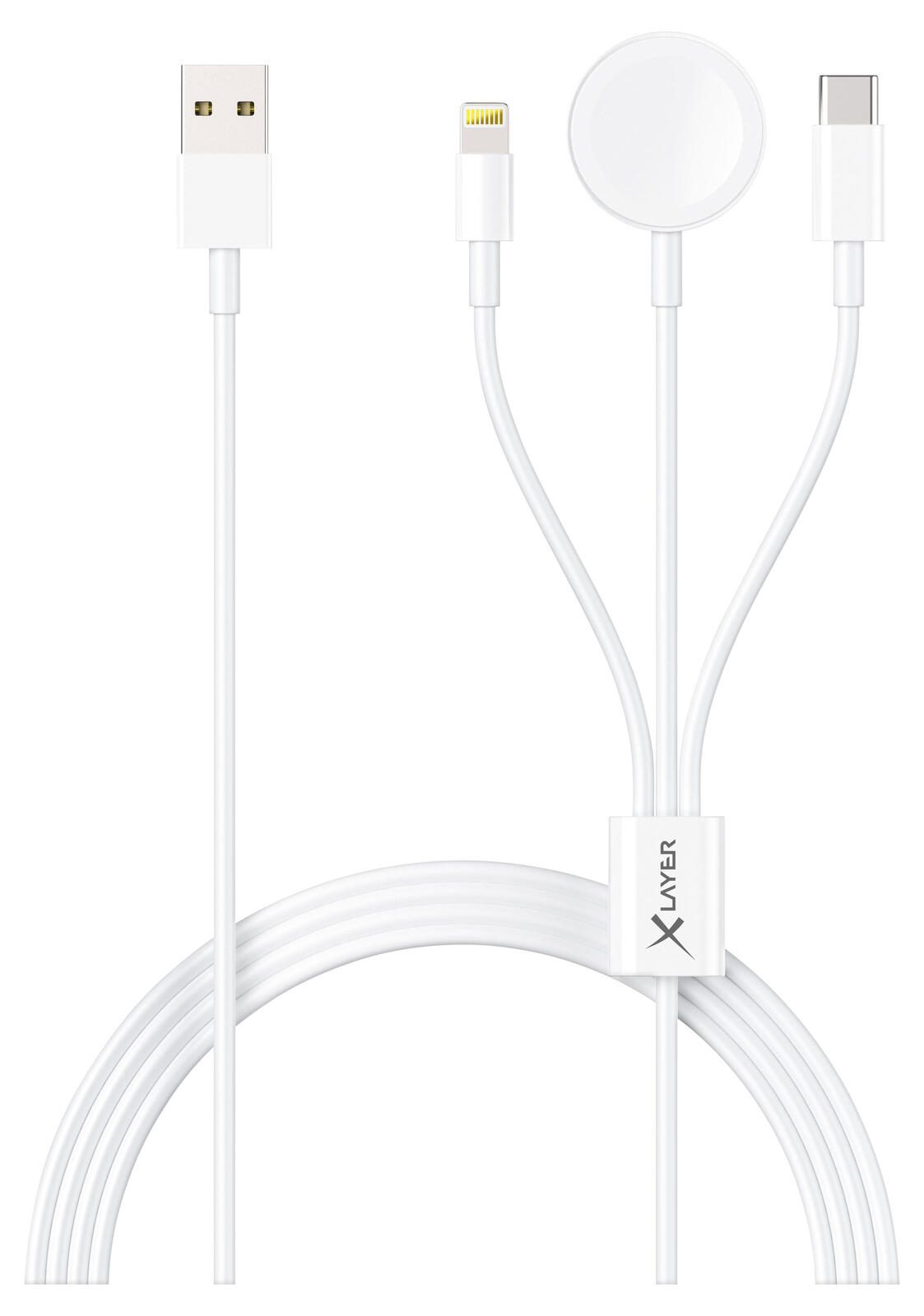XLAYER 22,5W Induktive Ladestation mit Kabel 1,5m, weiß 219321