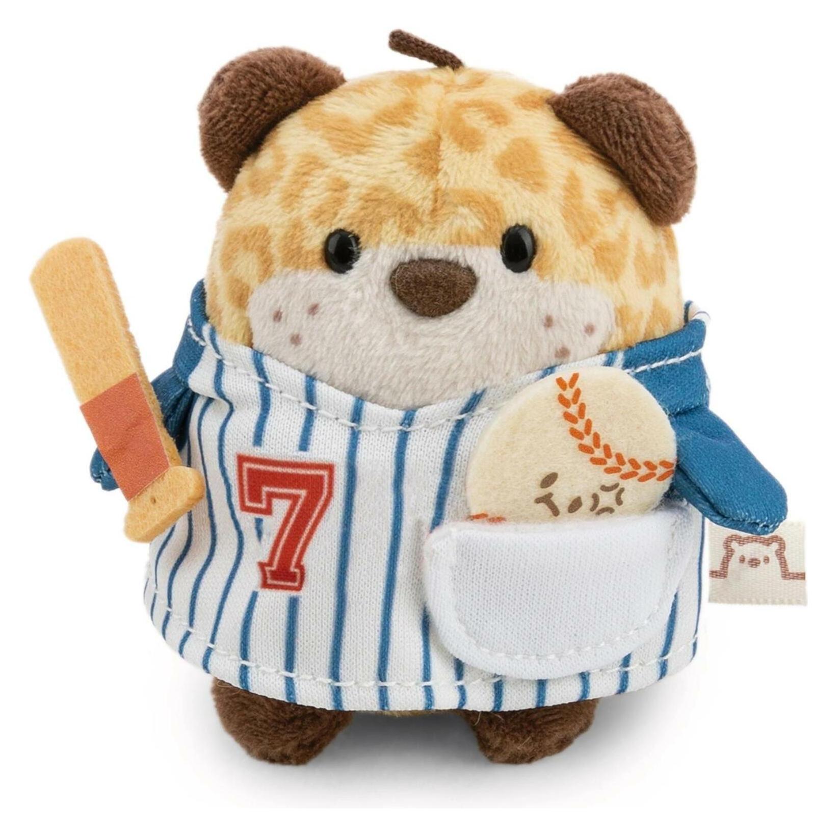 NICI Leopard Ichiro 8cm mit Baseball und Schläger (8 cm) (62908)