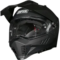 Simpson Xcursion Bandit Solid, Endurohelm - Matt-Schwarz - XL