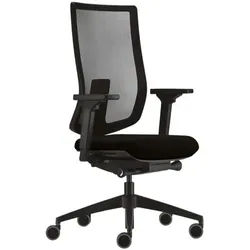 Sedus Bürostuhl »se:do pro light 2« mit Armlehnen schwarz, 49 cm