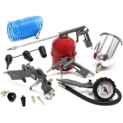 Wiltec, Druckluftaufsatz, Druckluftgeräte Set