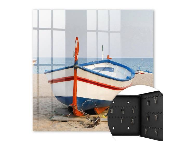 SCHLÜSSELBOX Schwarz 30x30 cm- Türöffnung nach rechts - Sommerkreuzfahrt